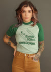 Vintage Clough School Raglan Tee