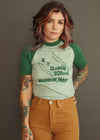 Vintage Clough School Raglan Tee