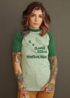Vintage Clough School Raglan Tee
