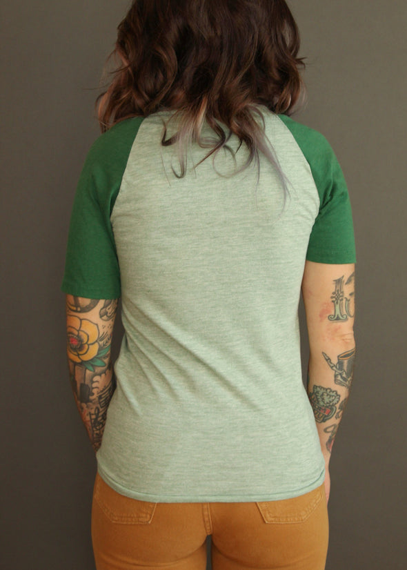 Vintage Clough School Raglan Tee