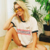 Vintage 1980's Bud Light Ringer Tee - Electric West