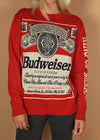 Vintage Budweiser Knit Sweater