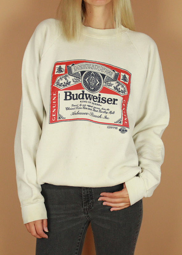 Vintage 90s Budweiser Sweatshirt