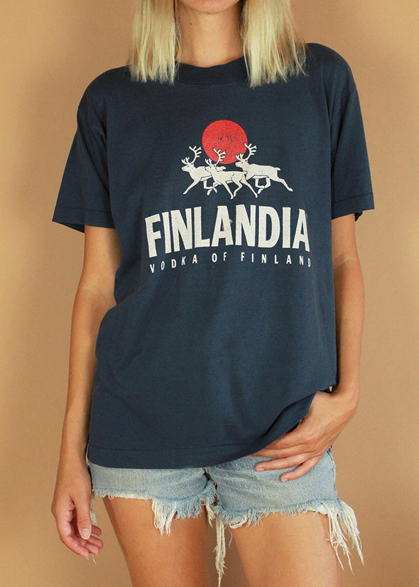 Vintage Finlandia Vodka Tee