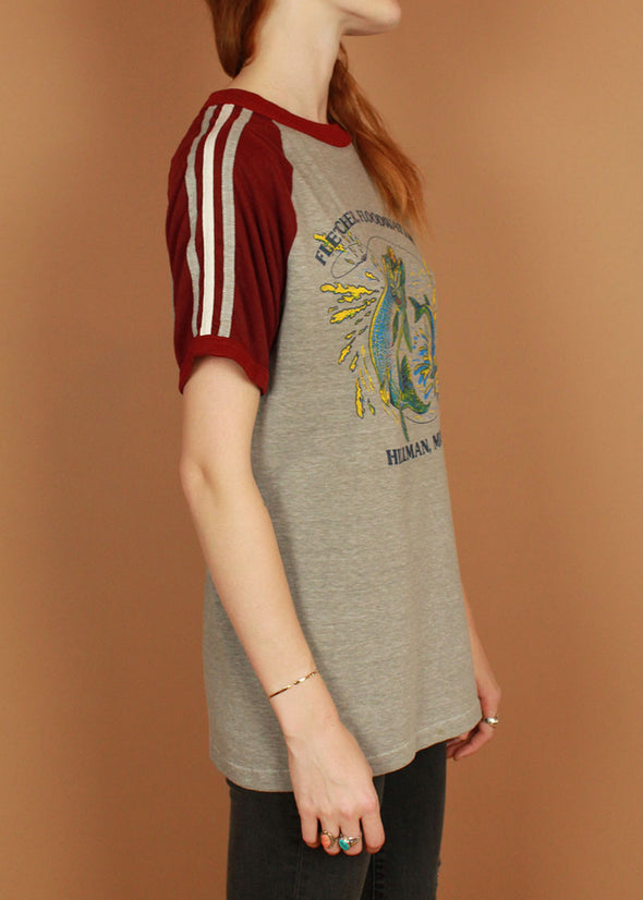 Vintage Fletcher Floodwater Fishing Tee