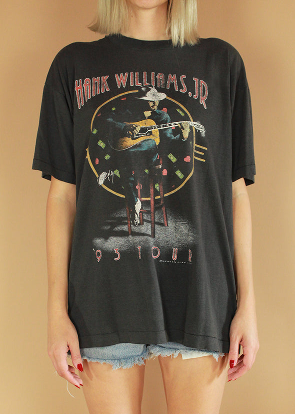 Vintage Hank Williams Jr '93 Tour Tee
