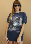 Vinage 1990's Skagway Alaska Wolf Tee