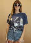 Vinage 1990's Skagway Alaska Wolf Tee