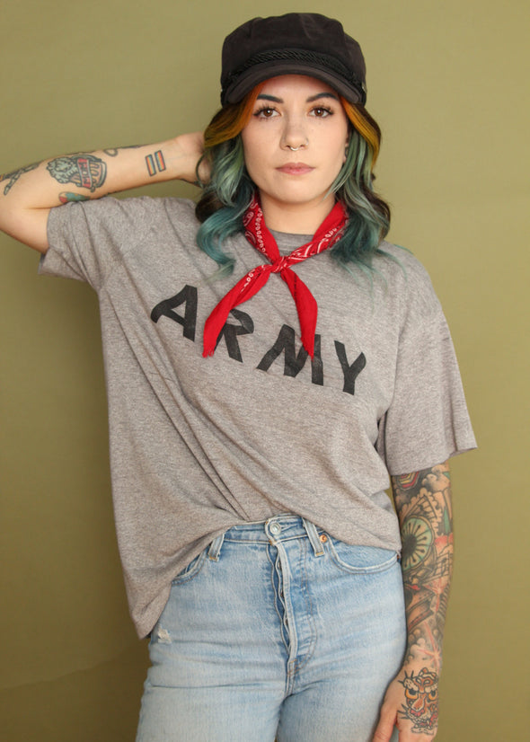 Vintage Thin Army Tee