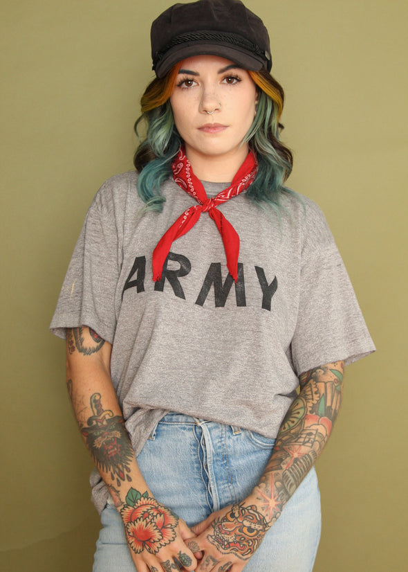 Vintage Thin Army Tee