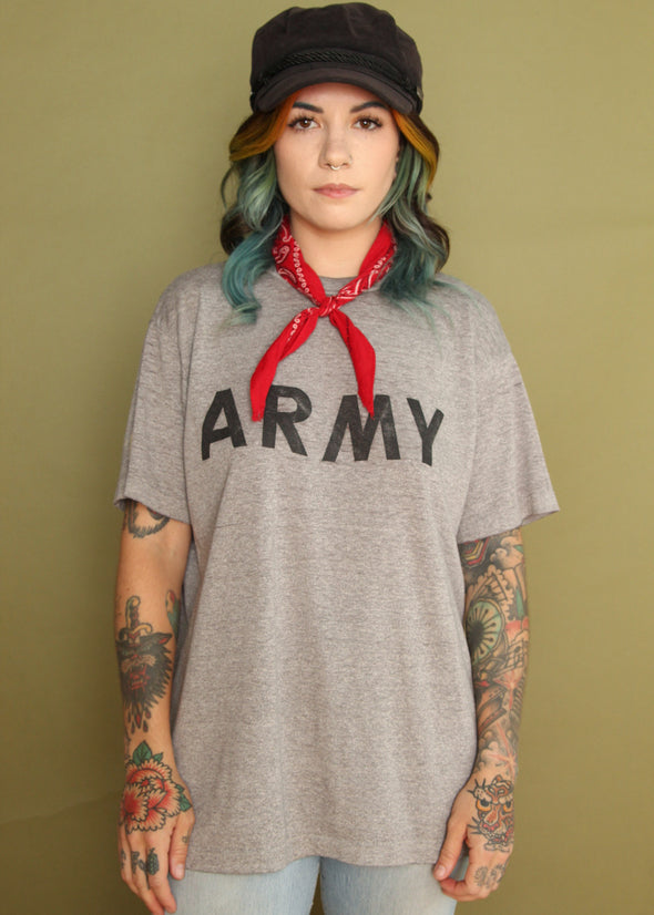 Vintage Thin Army Tee