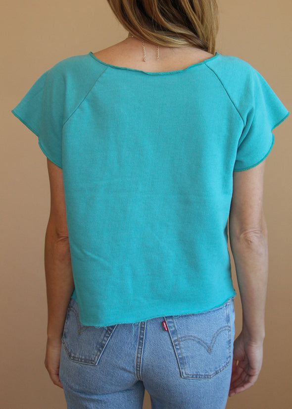 Vintage 1980s Scoop Neck Banff Canada Sweatshirt Top