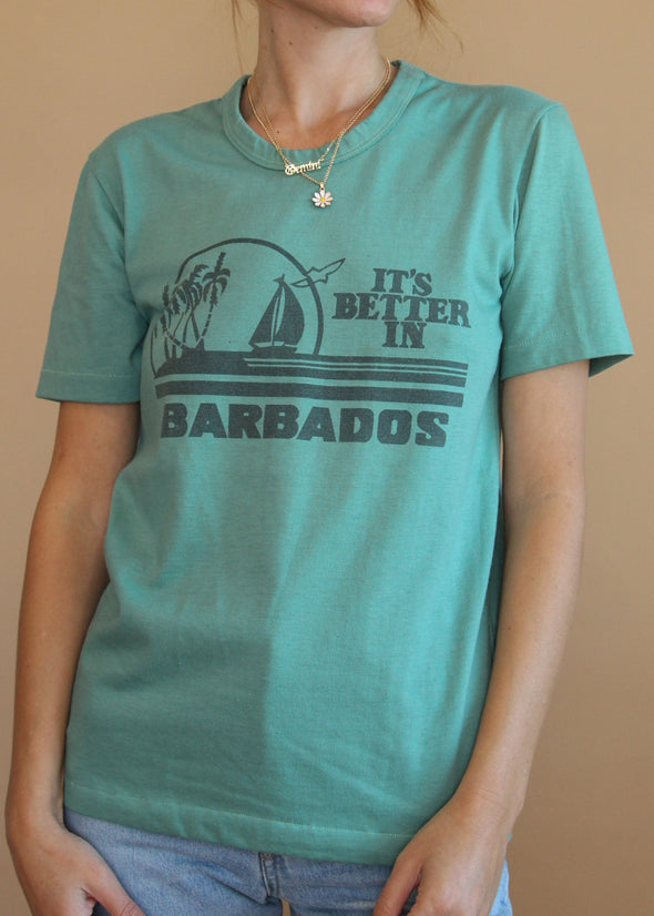 Vintage 70s/80s It's Better in Barbados Tee