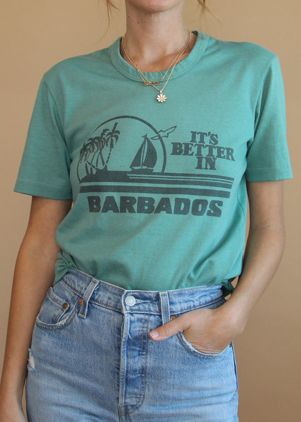 Vintage 70s/80s It's Better in Barbados Tee