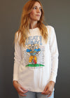 Vintage 1988 Beat Army Go Navy Long Sleeve Tee