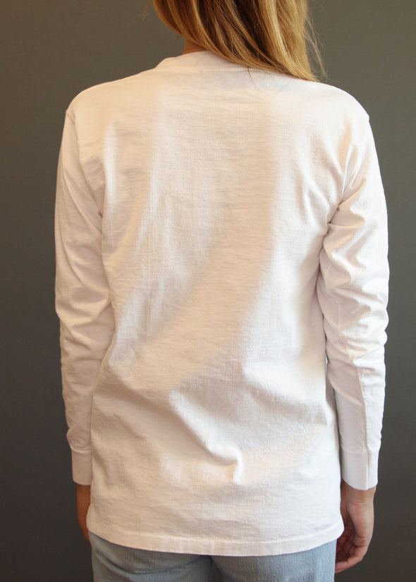 Vintage 1988 Beat Army Go Navy Long Sleeve Tee