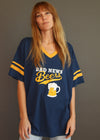 Vintage Bad News Beers V Neck Tee