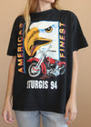 Vintage 1994 54th Sturgis Eagle Tee