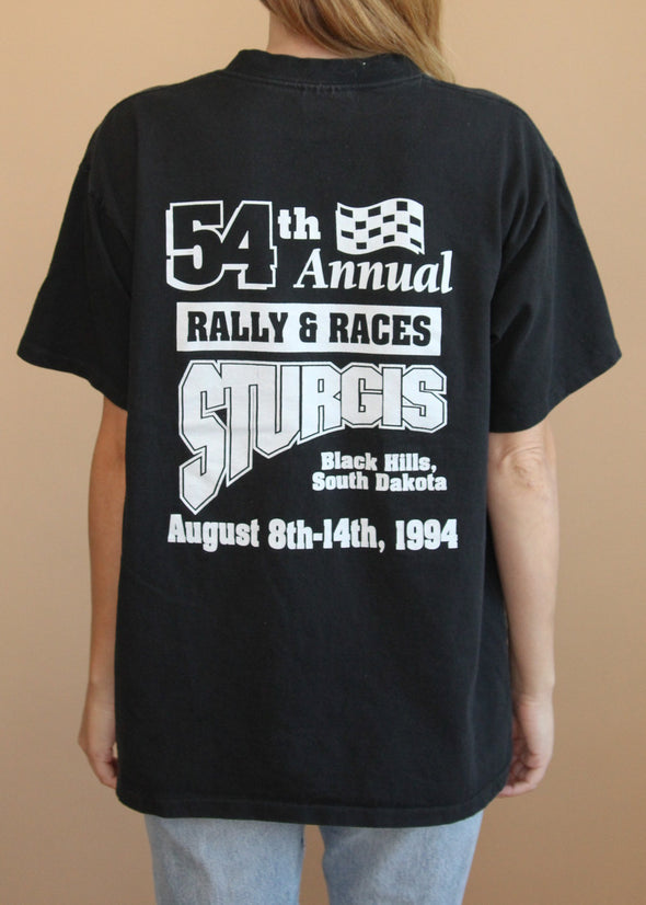 Vintage 1994 54th Sturgis Eagle Tee