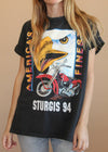 Vintage 1994 54th Sturgis Eagle Tee