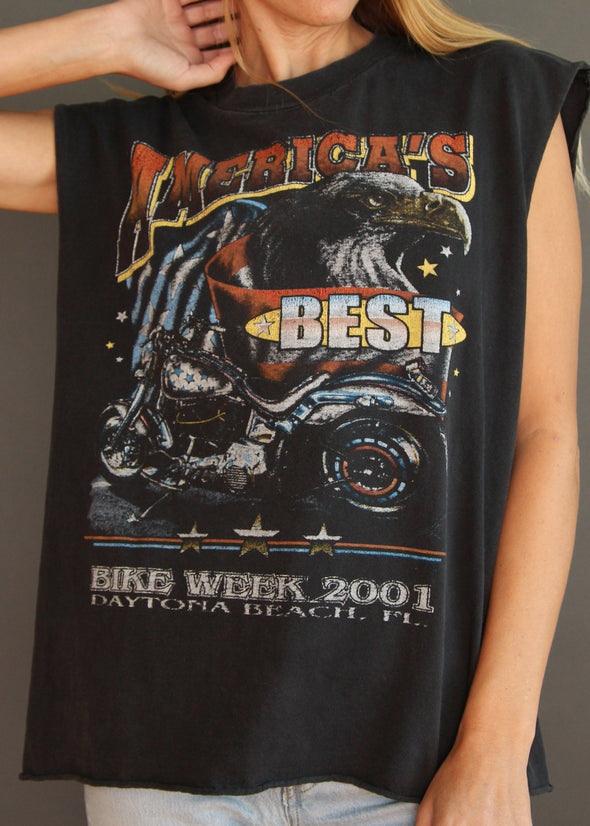 Vintage 2001 America's Best Bike Week Muscle Tank