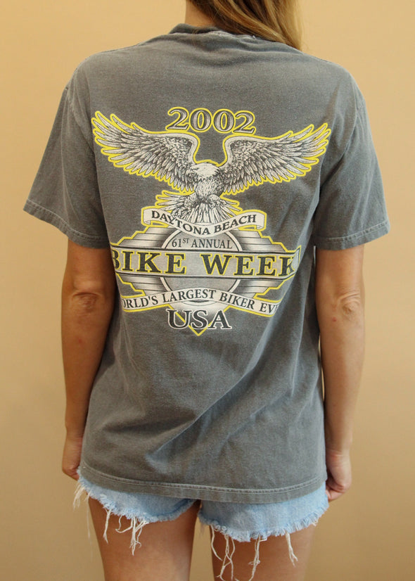 Vintage 2002 Bike Week Tee