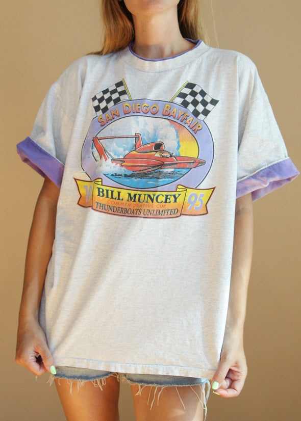 Vintage 1995 San Diego Thunderboats Racing Tee