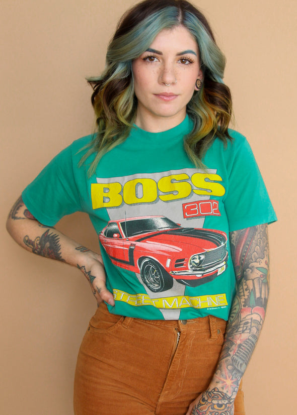 Vintage 80's Boss Mustang Tee