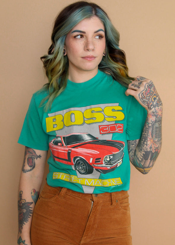 Vintage 80's Boss Mustang Tee