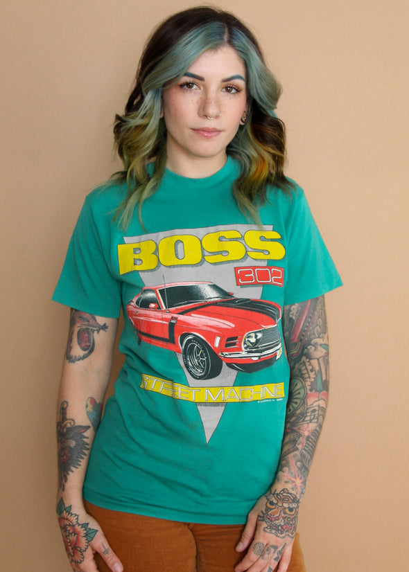 Vintage 80's Boss Mustang Tee
