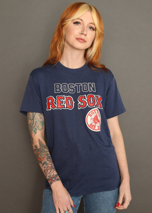 Vintage 1980s Red Socks Thin Tee