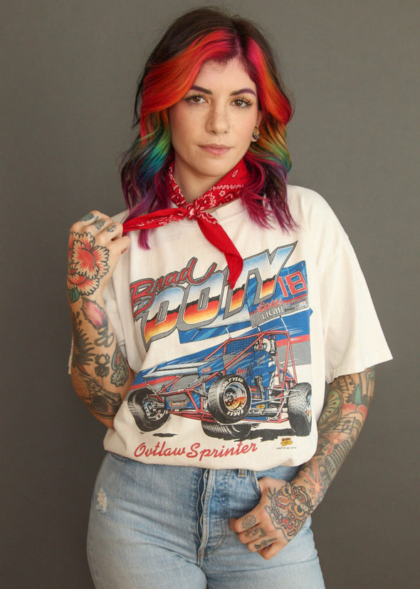 Vintage 80s/90s Brad Doty Racing Tee