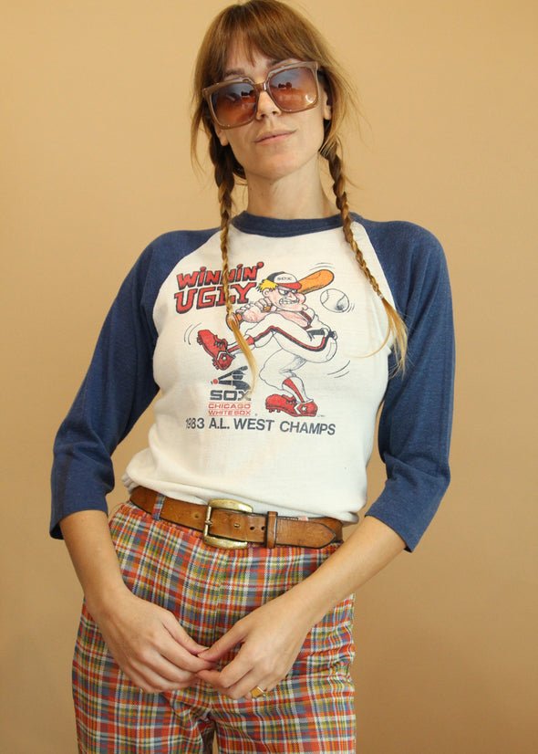 Vintage 1983 Chicago White Sox Raglan