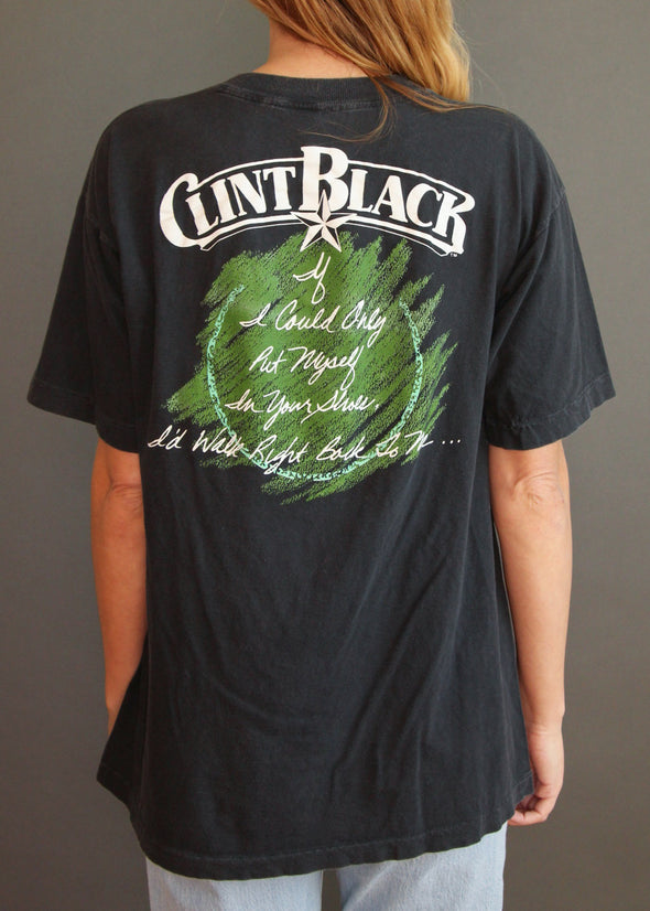 Vintage 1990 Clint Black Tee