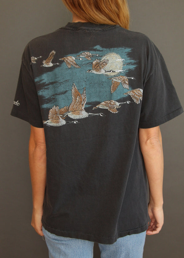 Vintage 1990 Colorado Geese Tee