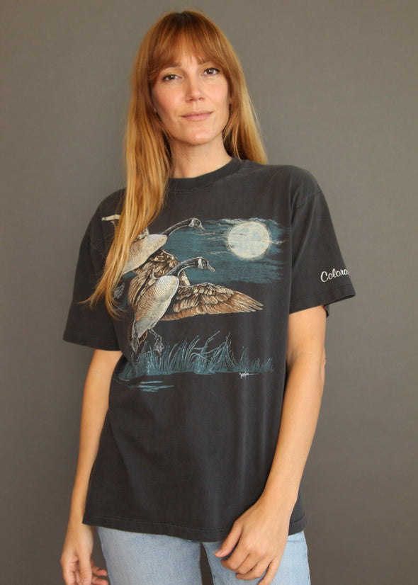 Vintage 1990 Colorado Geese Tee