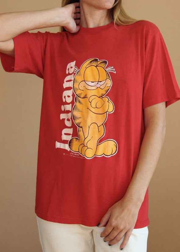 Vintage 1978 Garfield Indiana Tee