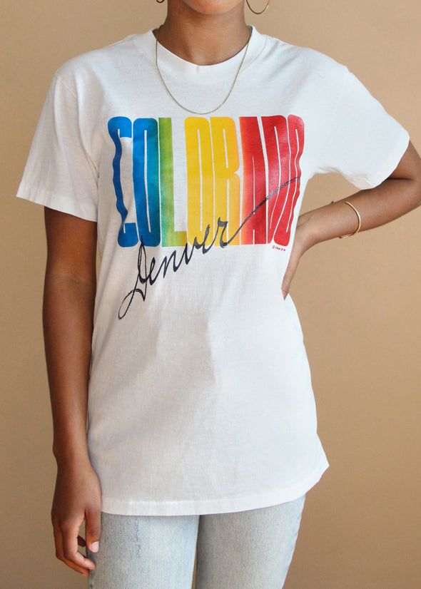 Vintage 1986 Denver Colorado Tee