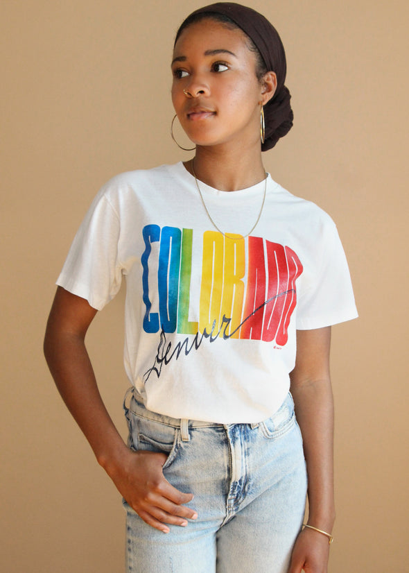 Vintage 1986 Denver Colorado Tee