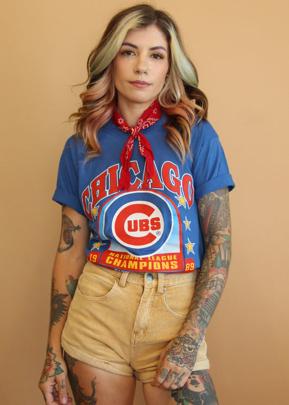 Vintage 1989 Cubs National Champions Tee