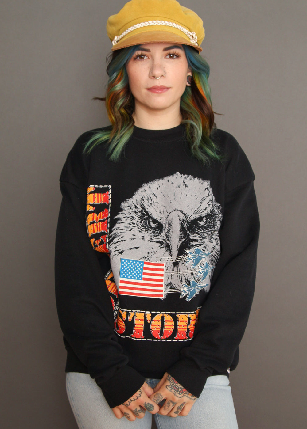 Vintage 90's Desert Storm Sweatshirt – Electric West