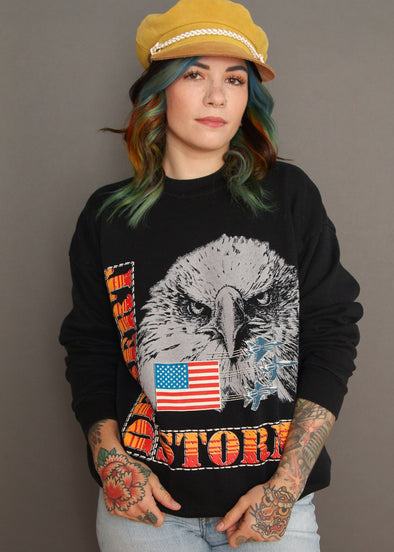 Vintage 90's Desert Storm Sweatshirt – Electric West