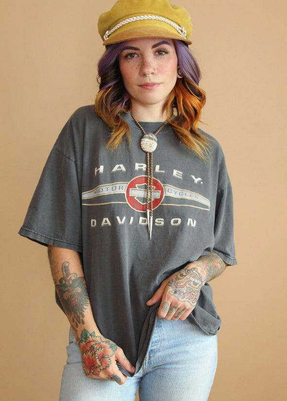 Vintage 90's Faded Harley West LA Tee