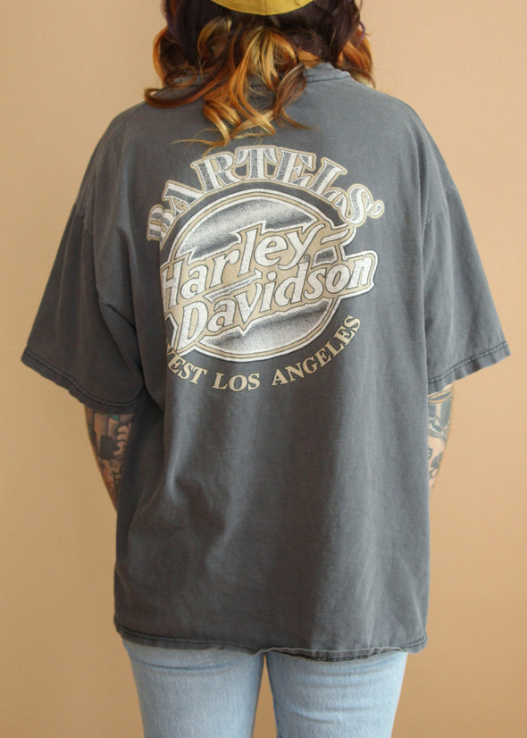 Vintage 90's Faded Harley West LA Tee