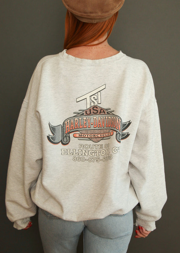 Vintage 1998 Harley Fat Boys Sweatshirt
