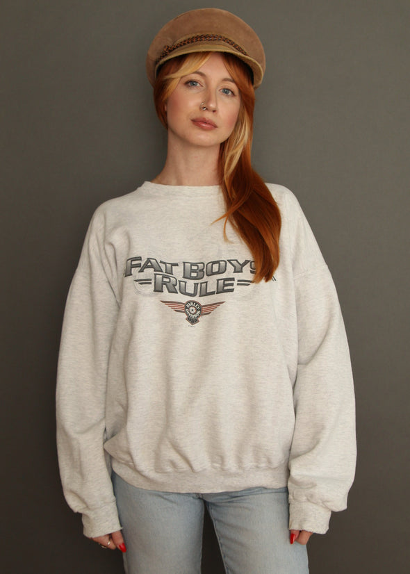 Vintage 1998 Harley Fat Boys Sweatshirt