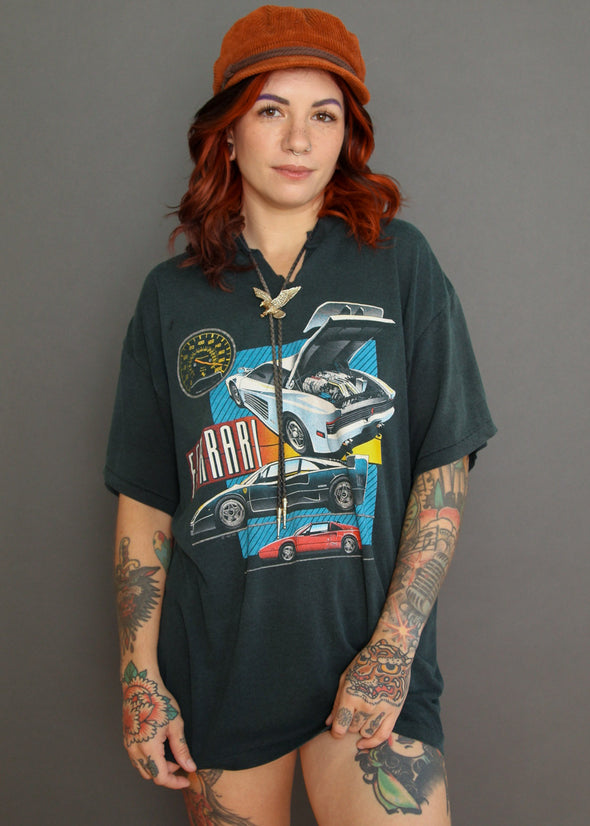 Vintage 1991 Ferrari Faded Tee