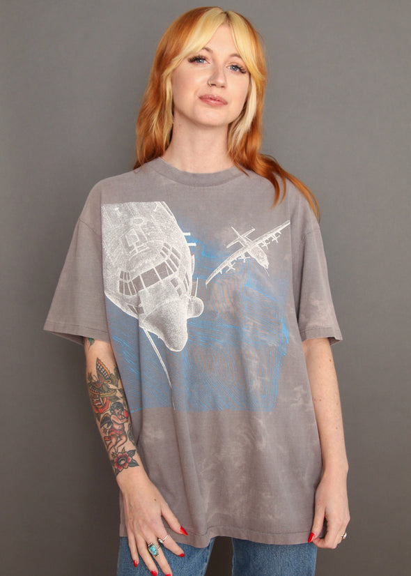 Vintage C-130 Faded Tee