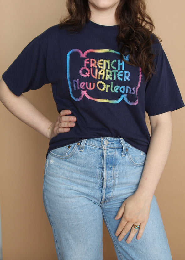 Vintage 1980's French Quarter New Orleans Tee
