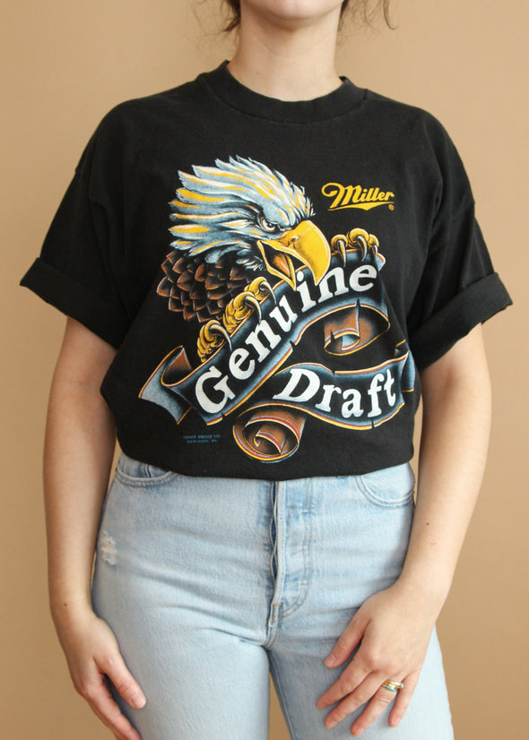 Vintage 90's Miller Eagle Tee